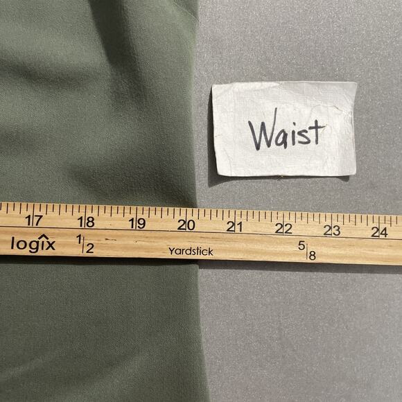 White Stag Jumper Dress Size L Sage Green Minimalist Lagenlook Modest Country - Picture 8 of 10